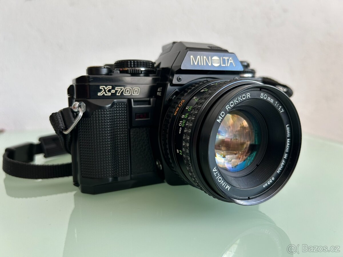 Minolta X-700 + MD Rokkor 50/1,7 - TOP STAV - 2