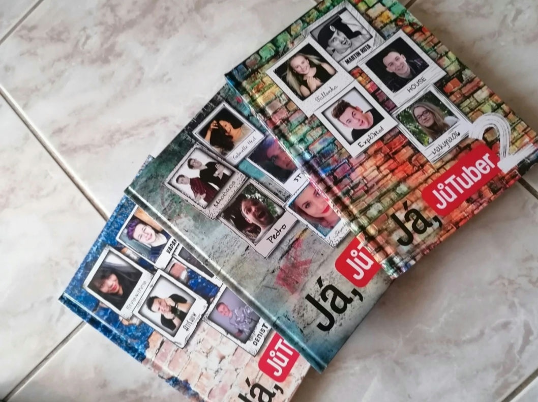 NOVÉ - série knih o youtuberech - 2