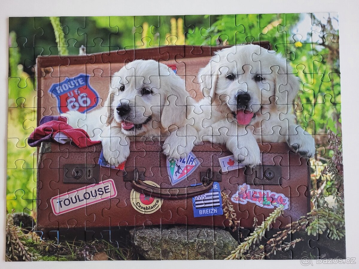 Puzzle " Roztomilí pejsci" 6+ - 2