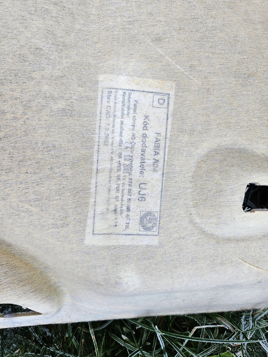 Škoda Fabia 1 Combi stropnice - neprověšená - 2