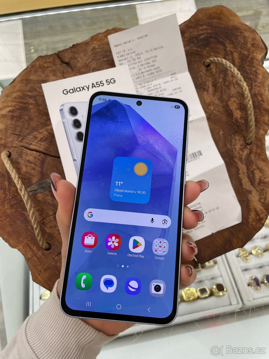 Samsung Galaxy A55 5G, 128GB záruka do 9/27 - 2