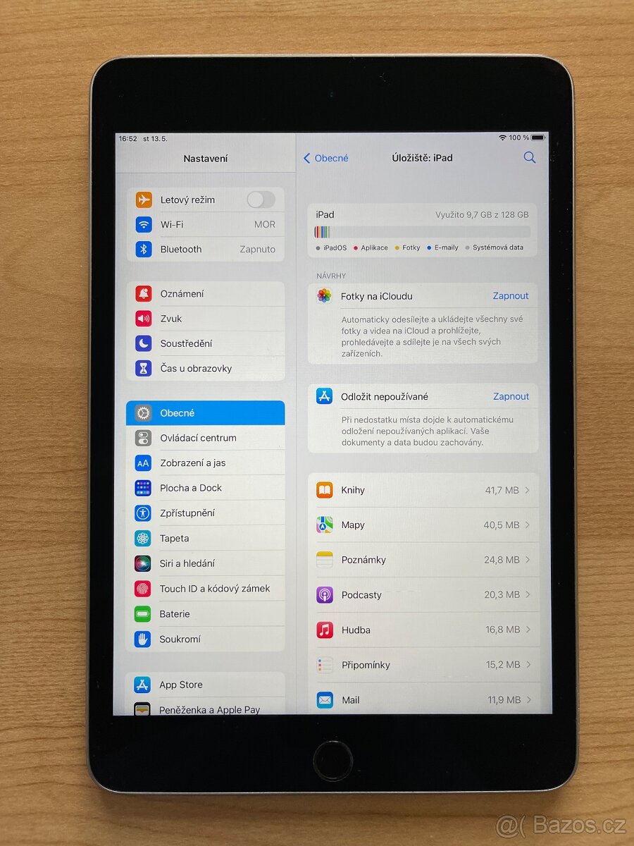 iPad mini 4 128GB Wifi Silver + Nabíječka - 2