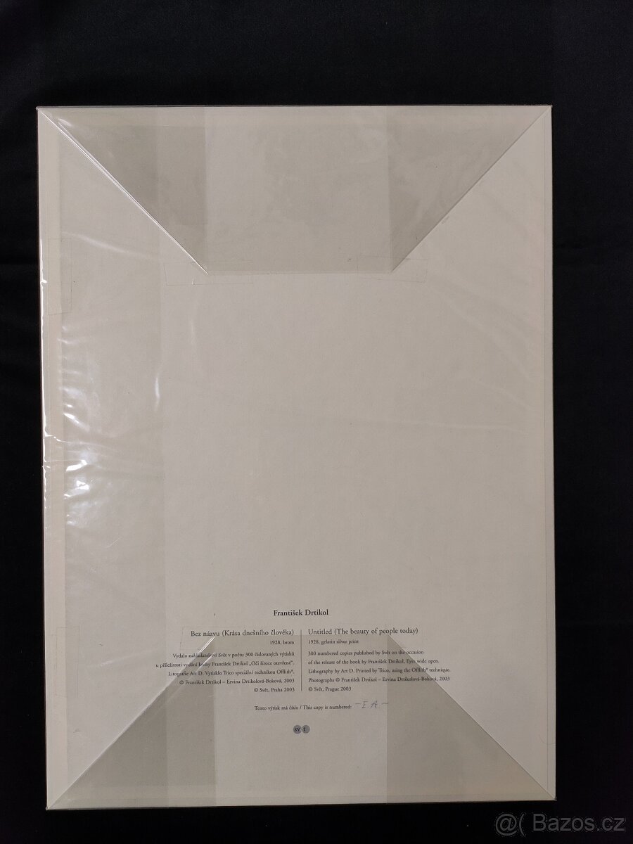 František Drtikol, autorský výtisk (Krása dnešního člověka) - 2