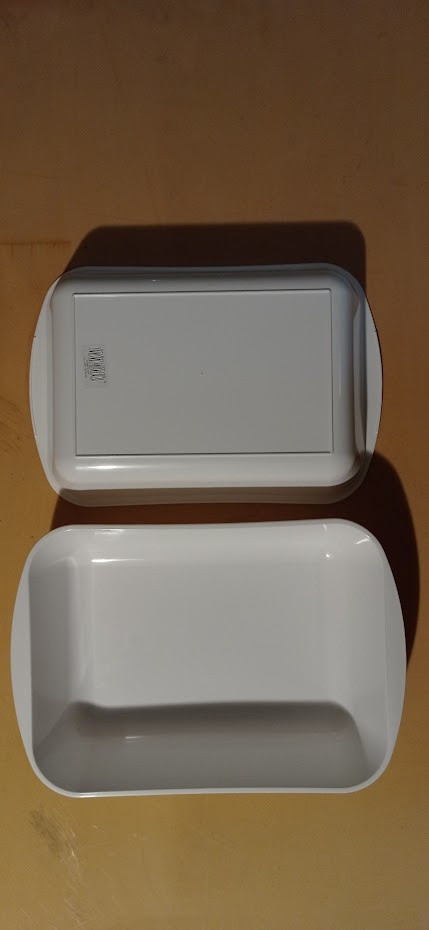 Obalovací misky velikost 34x25x7 cm, 40 kusů bílá - 2