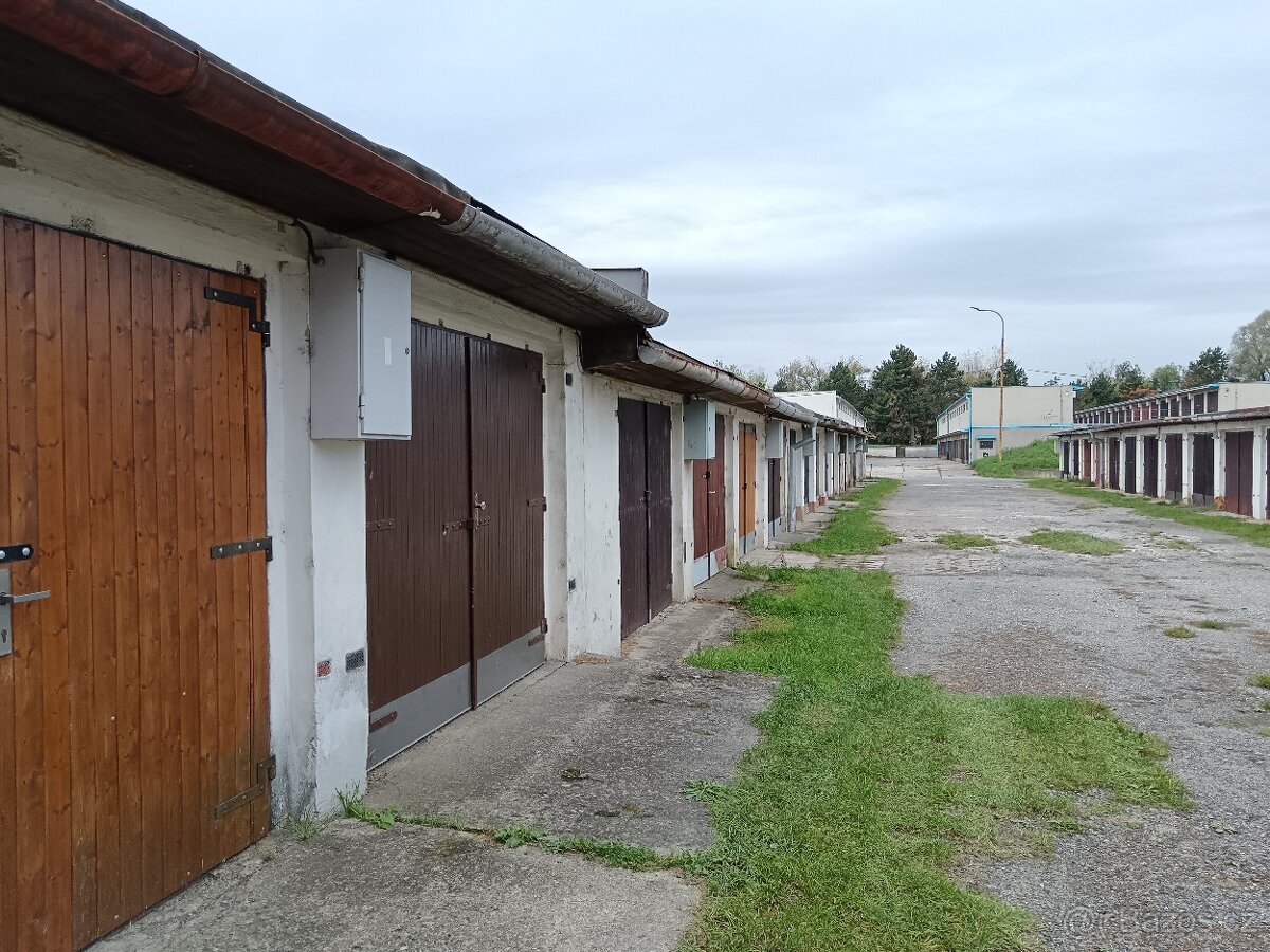 🅿️ Prodej garáže 19 m² Otrokovice, Třída Tomáše Bati (u Š - 2