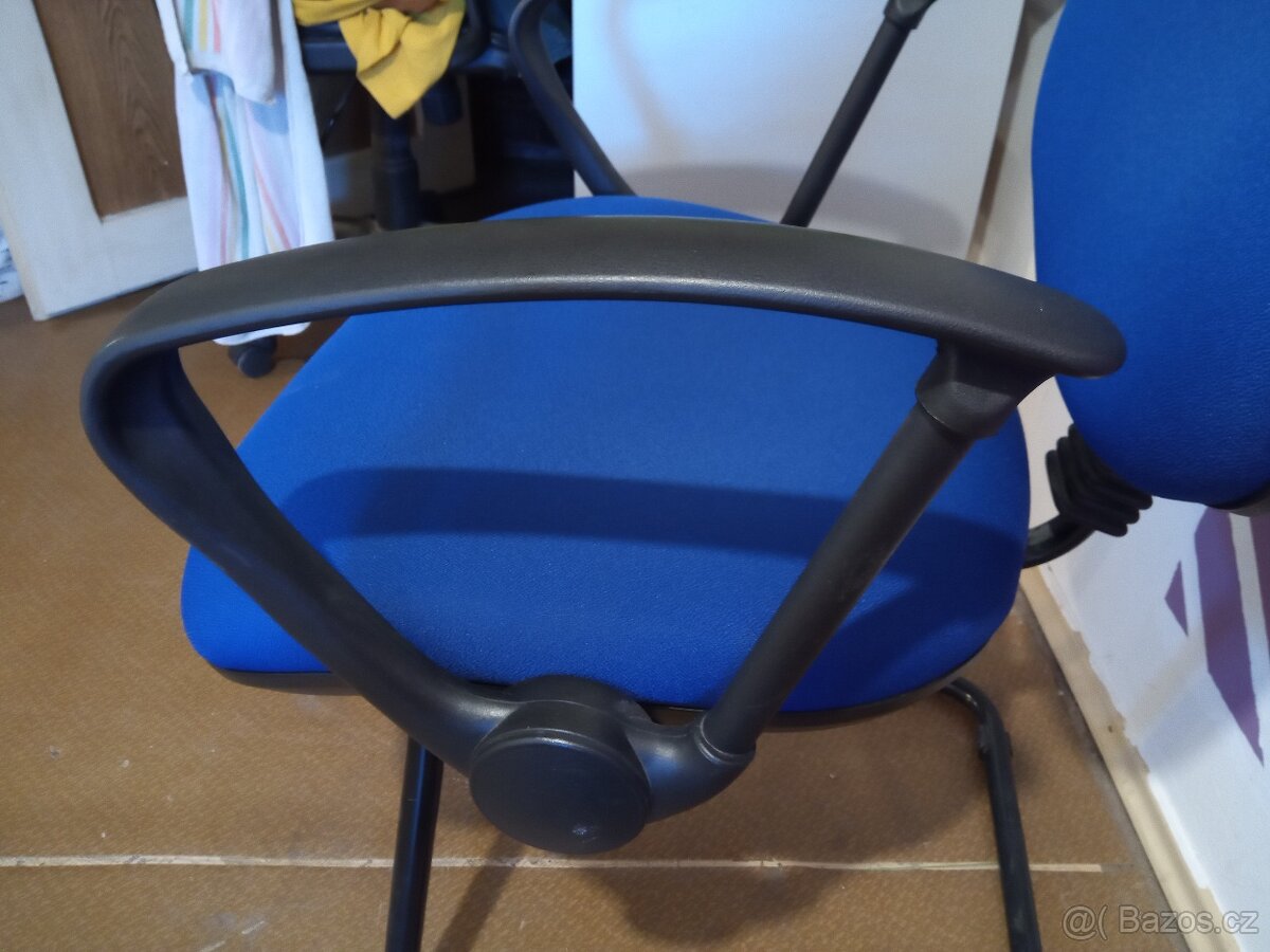 Polstrovaná kancelářská židle 2ks - 2
