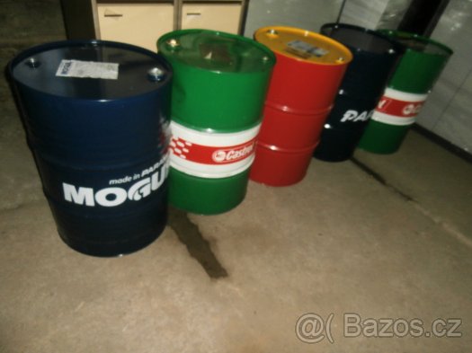 Sudy plechové 200 l lakované na stojato od oleje po 300 kč - 2