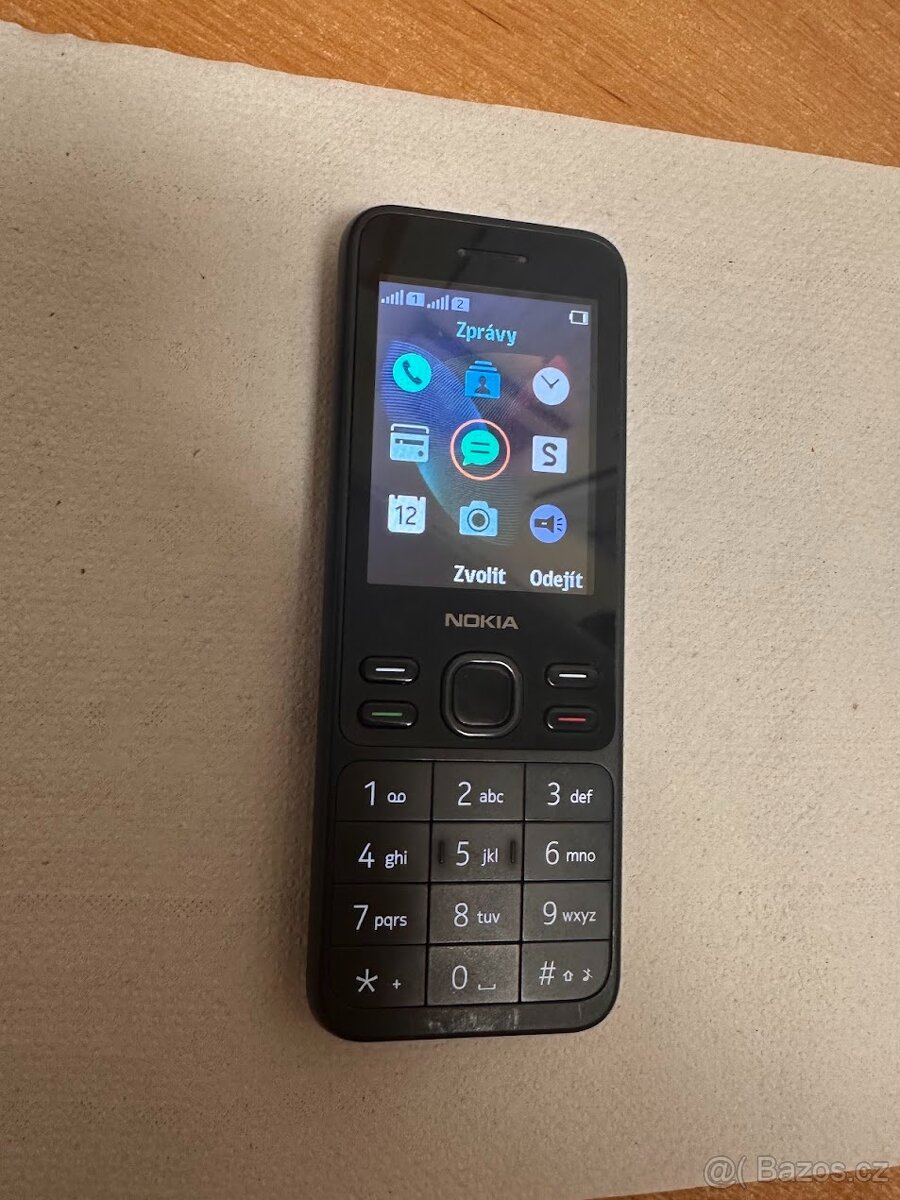NOKIA 150 na dvě SIM karty, plně funkční s baterií - černá - 2