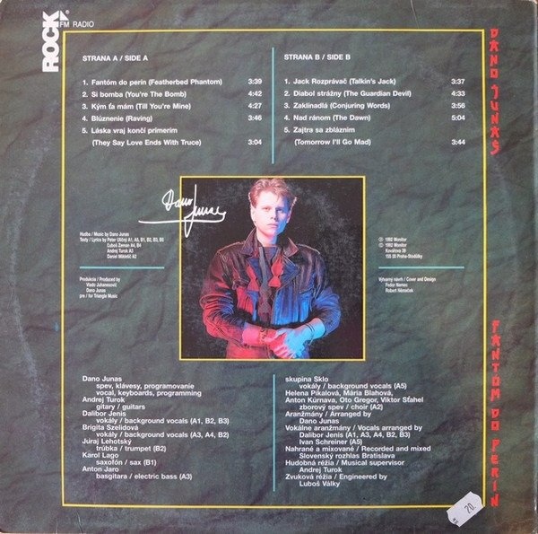 Dano Junas - Fantóm do perín (LP) - 2