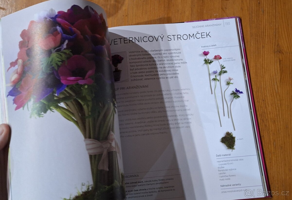 Knížka moderné aranzovanie kvetin - 2