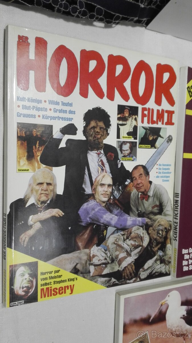 Filmové katalogy CINEMA - německy - 7 ks - 90. léta - 2