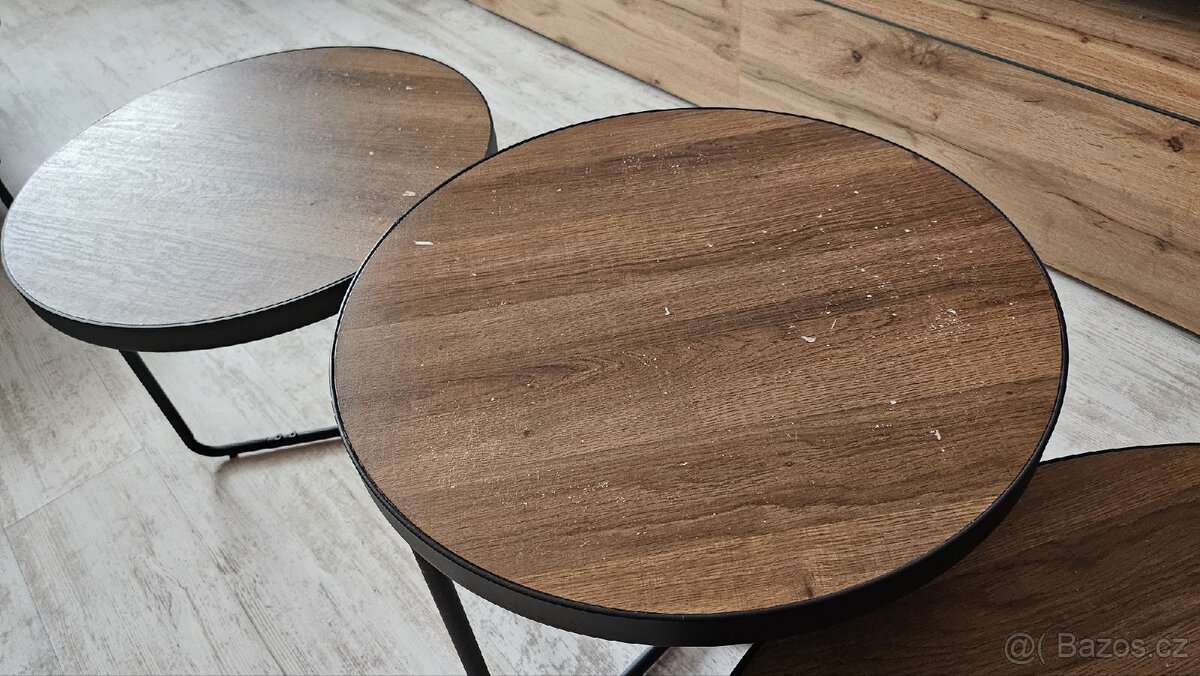 Konferenční stolky 3 ks - 2