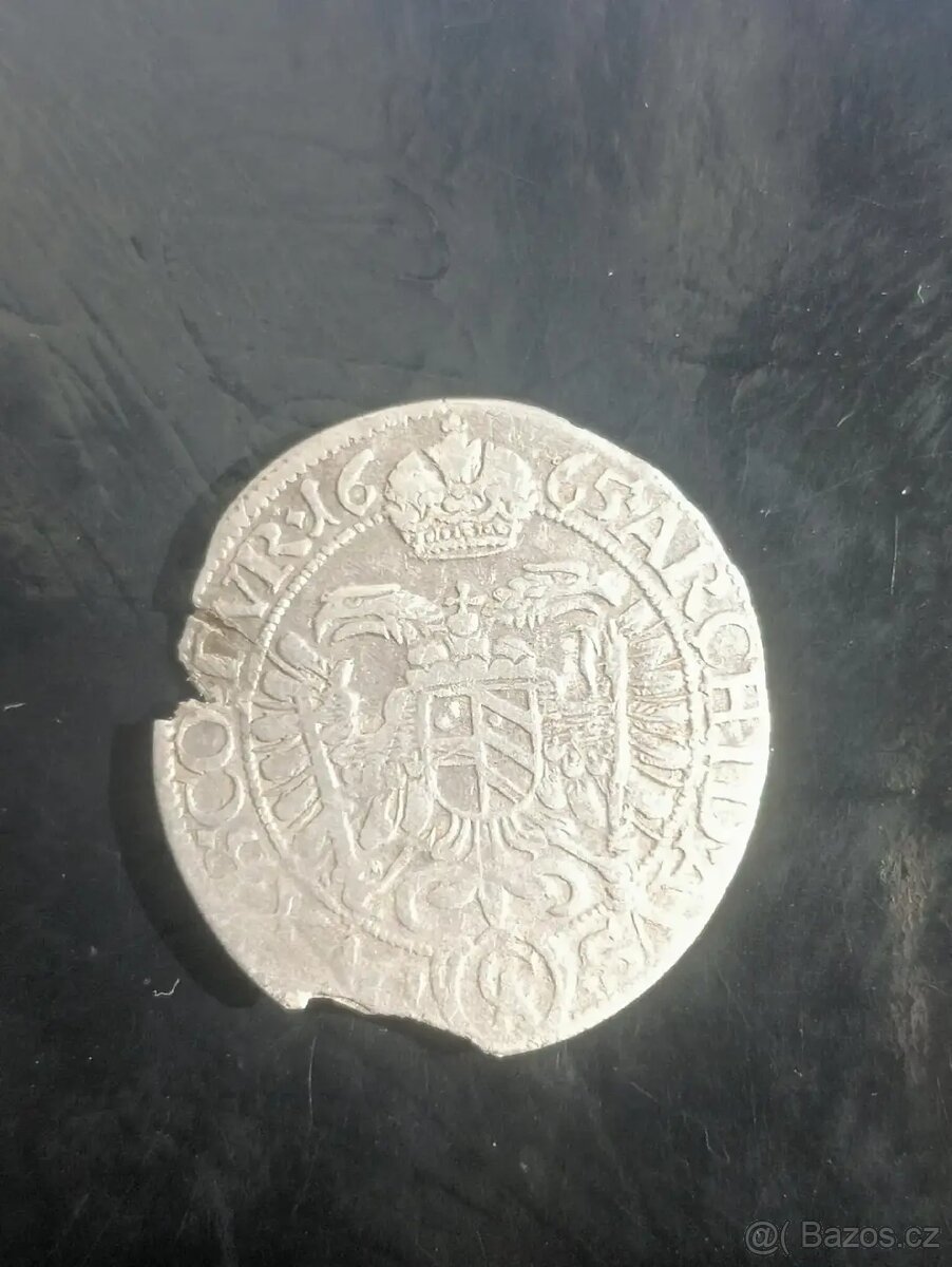 Leopold 1665 stříbrná mince - 2