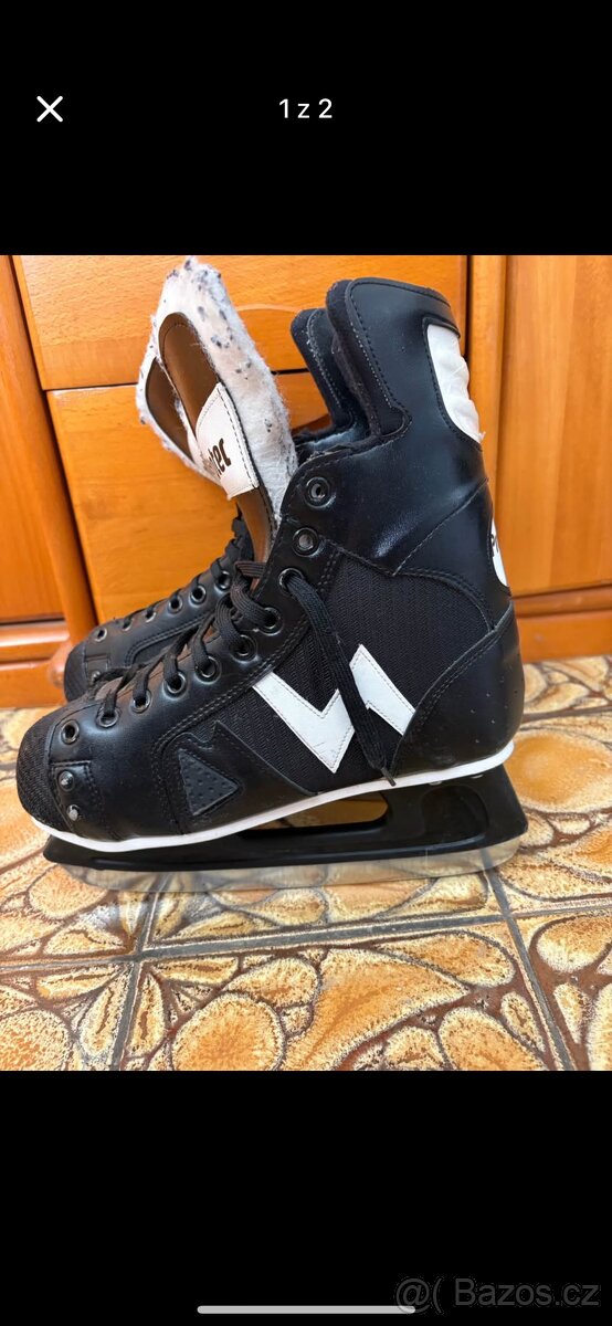 Lední brusle chlapecké vel 40 - 2