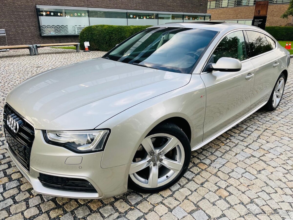 Audi A5 2.0TDI MANUÁL SPORTBACK S-LINE LED VÝHŘEV ALCANTARA - 2