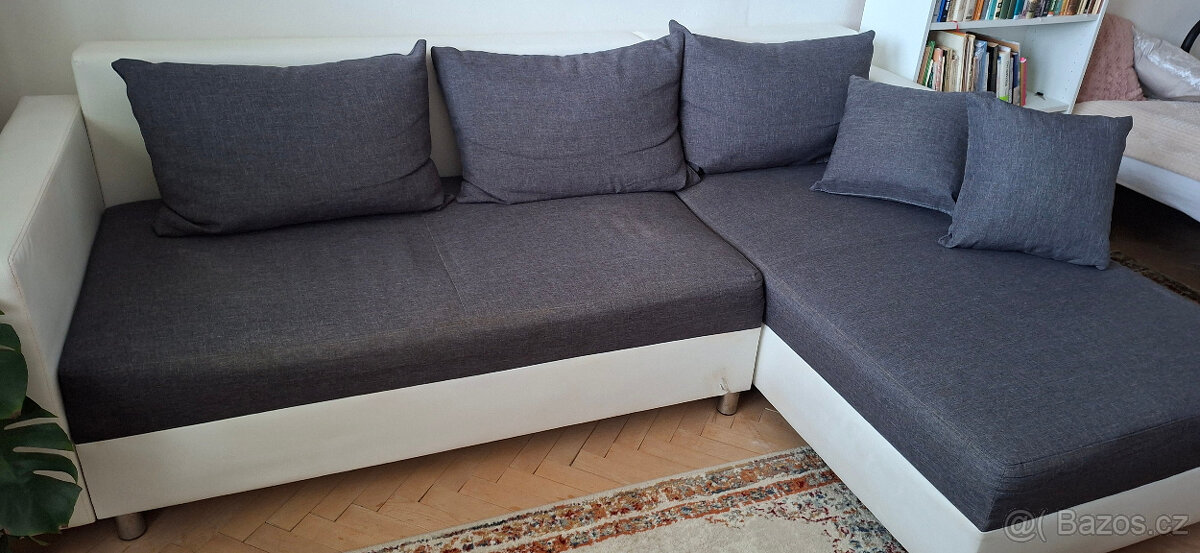 Rozkladácí rohová sedačka - 2