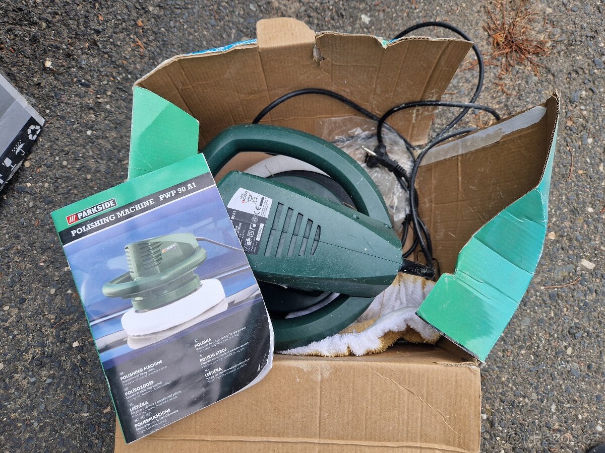 Leštička na auto Parkside - 2