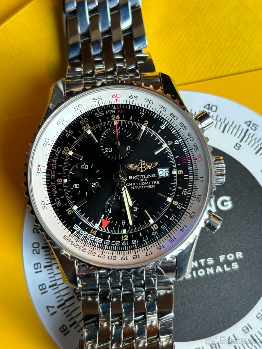 original hodinky Breitling Navitimer chrono 46mm - 2
