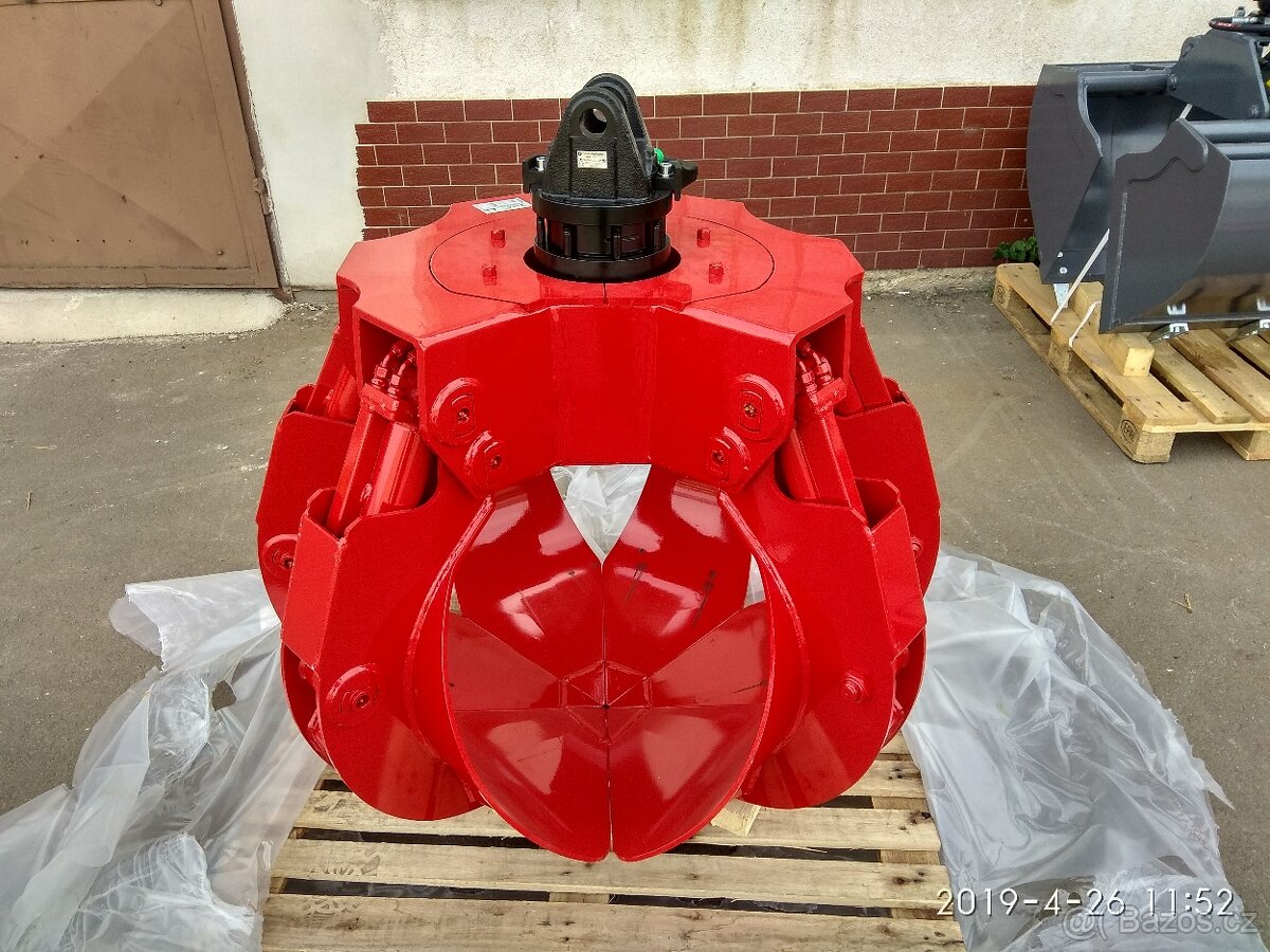 Polypový drapák PLY-Z 320/6, kovošrot - 2