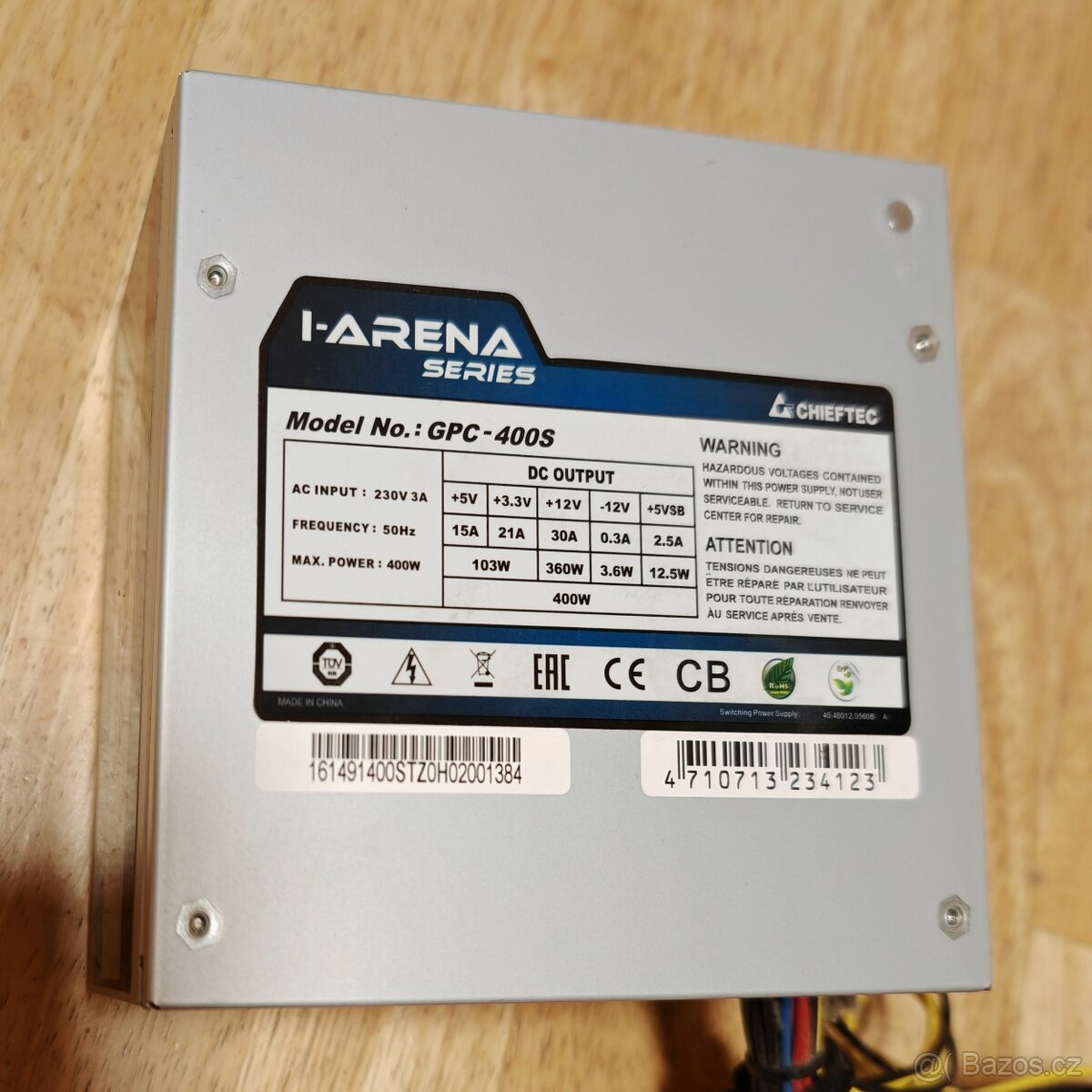 Zdroj PSU Chieftec 400W - 2