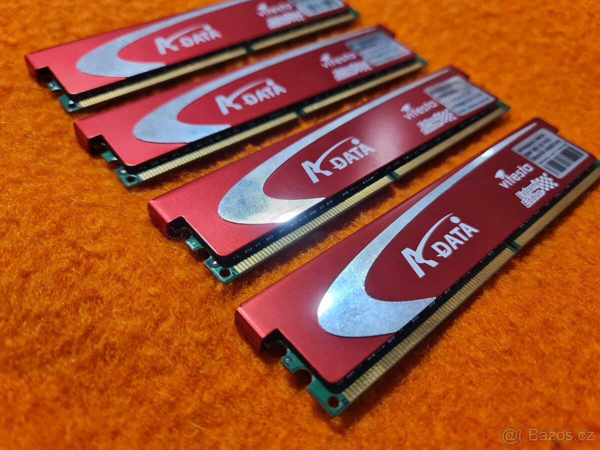 ADATA DDR2 800Mhz 4x 1GB cl4 s Chladičem - 2