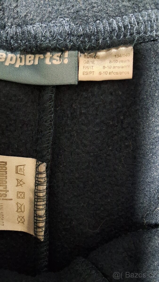 Chlapecké tepláky vel.134/140 - 2