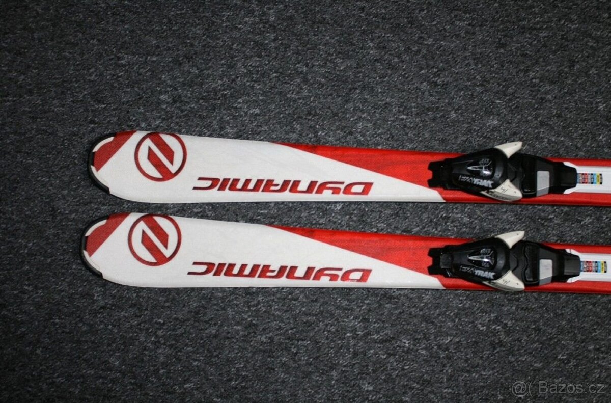 lyže dynamic 130 cm , lyžaky salomon - 2