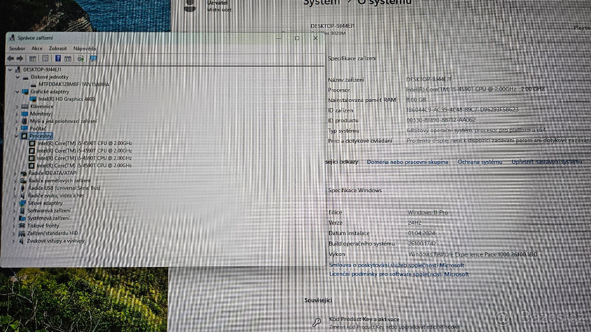 Mini pc i5 4.gen,8GB,ssd - 2