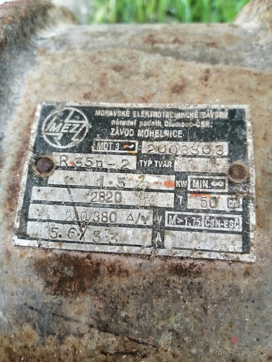 Elektromotor 1,5 kW 2820 ot/min - 2