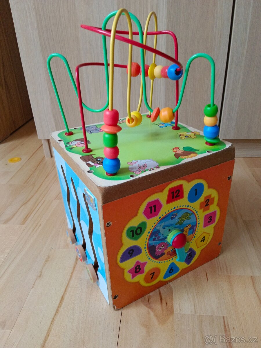 Dřevěná motorická kostka - 2