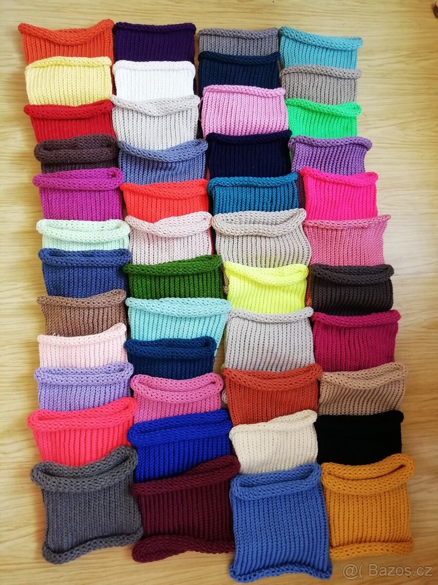 Nový pletený nákrčník (rolák) - 2