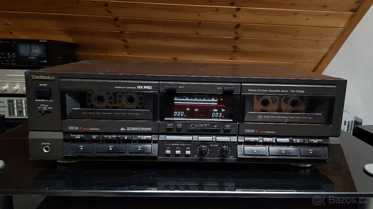 Technics RS-TR555 DBX Tape deck po servisu - 2