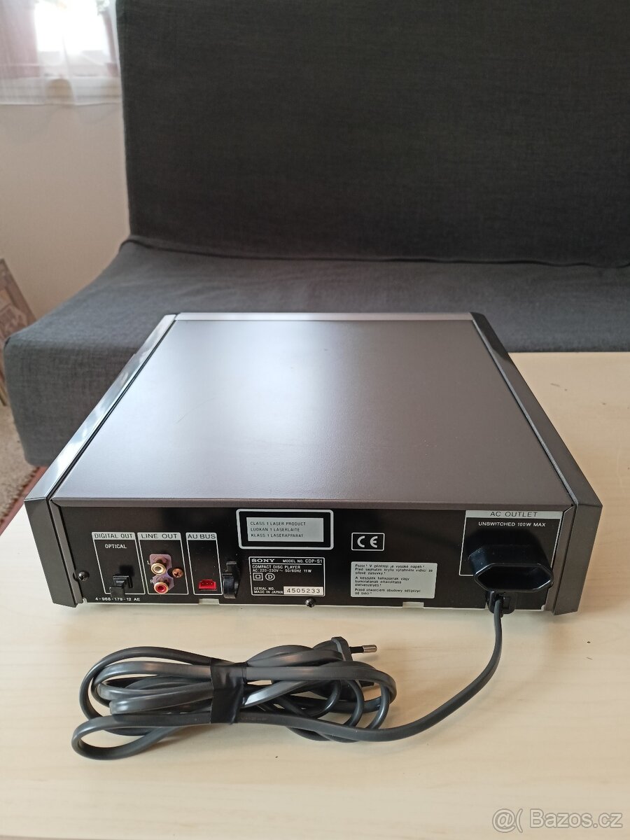 CD přehrávač Sony CDP-S1 - 2