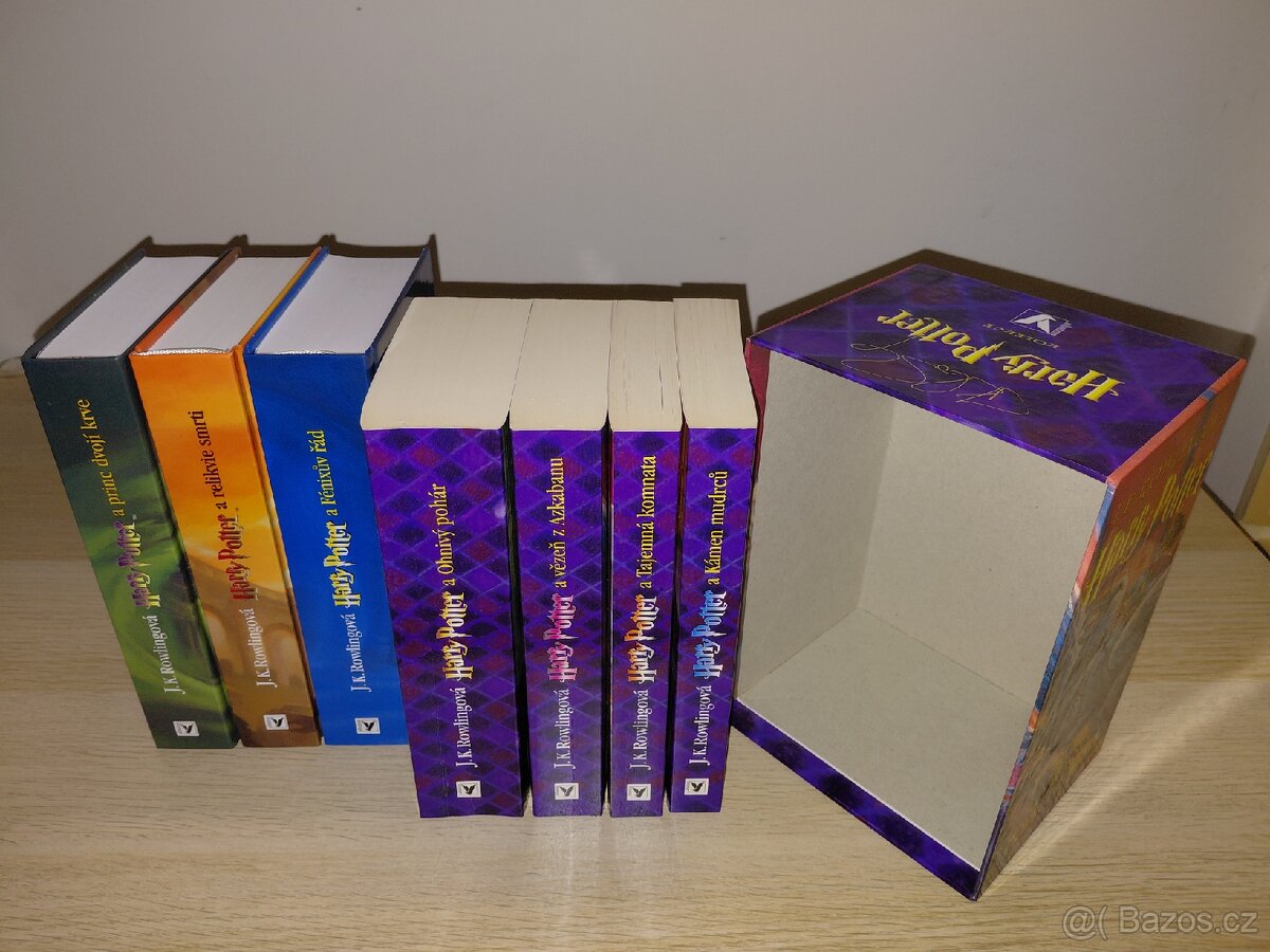 Uloženka knih Harry potter 1. vydání - 2