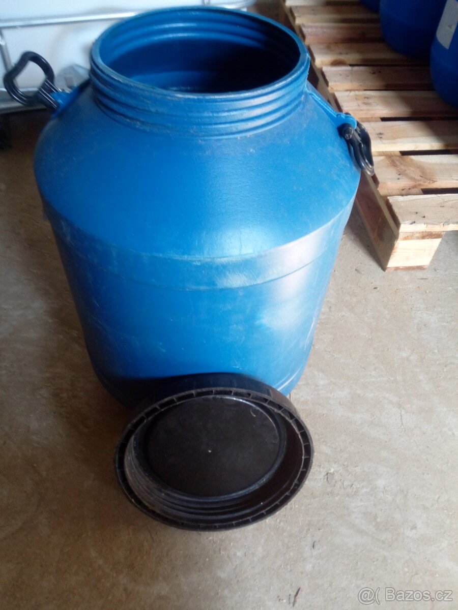 Plastový sud 50 litrů od potravin - 2