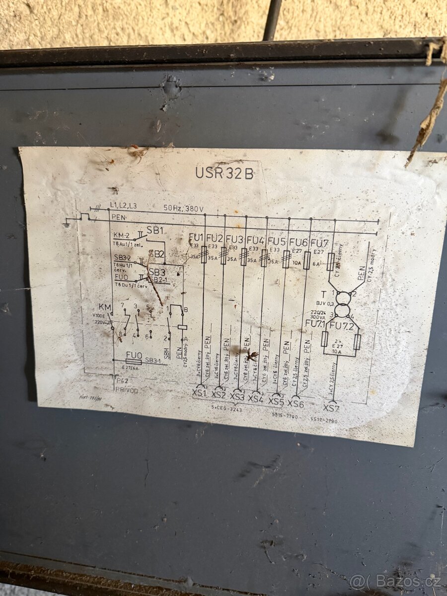 Stavební rozvaděč USR 32B - 2