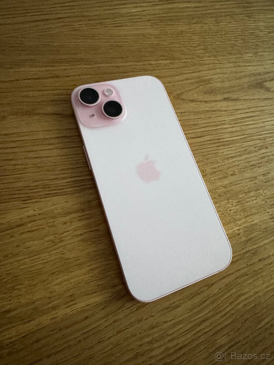 IPhone 15 128GB růžová - 2