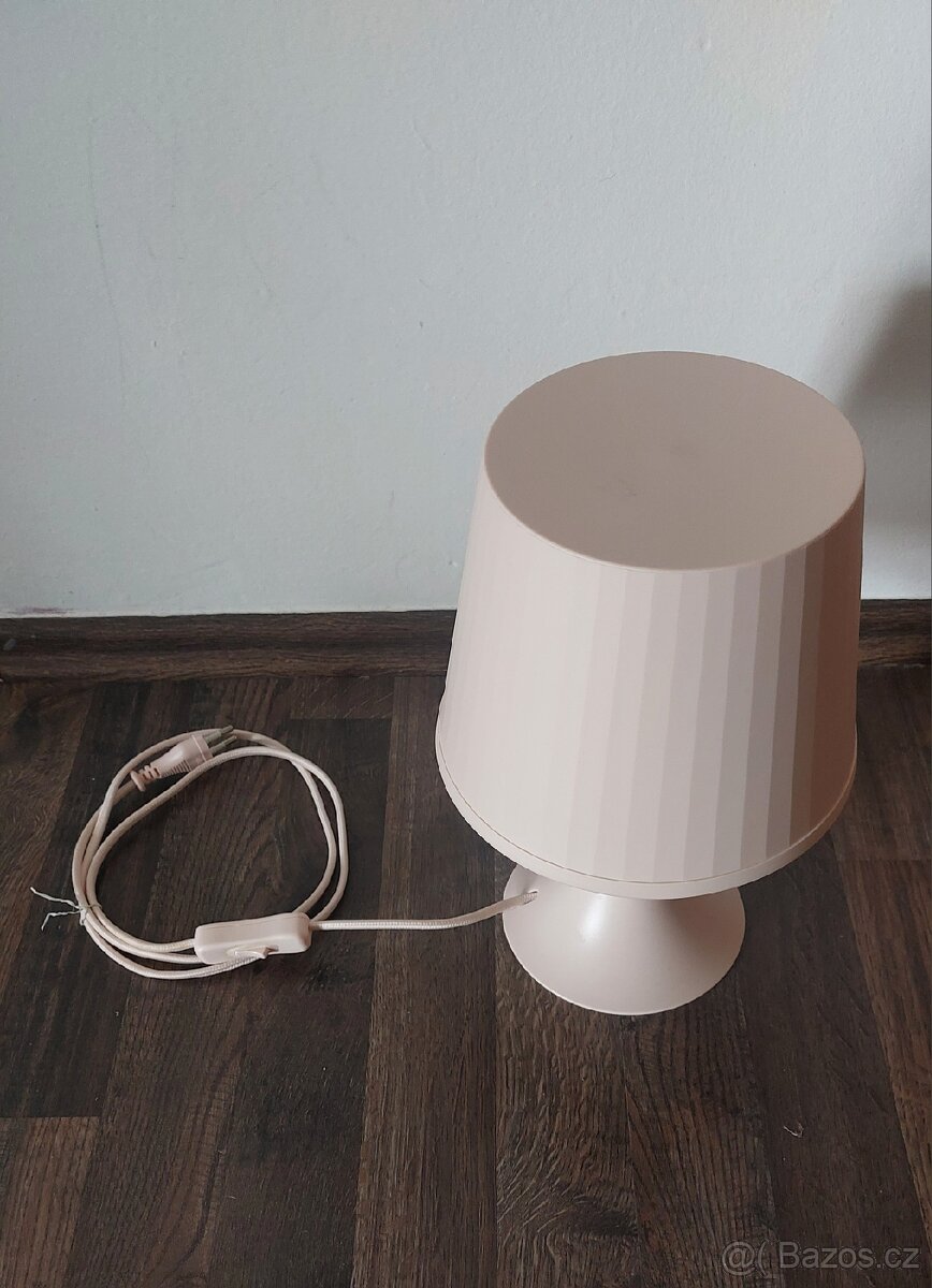 Lampička Ikea Lampan light pink - 2
