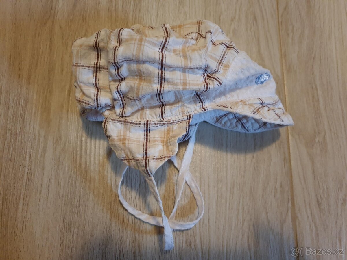 Letní čepička s kšiltem 46cm - 2
