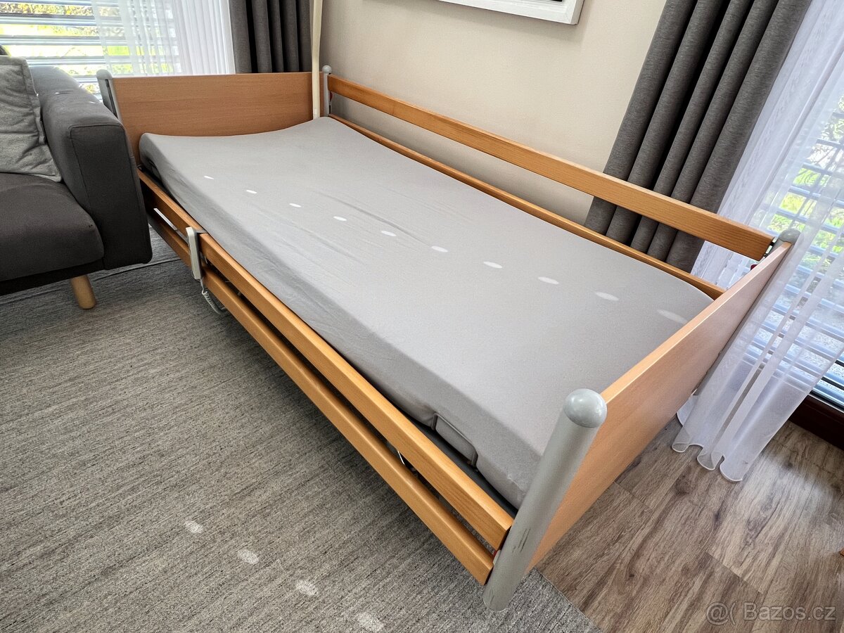 Linet – elektrická polohovací postel s antidekubitní matrací - 2