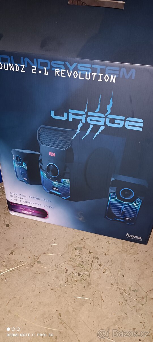 Herní reproduktory Hama uRage Sound 2.1 - 2