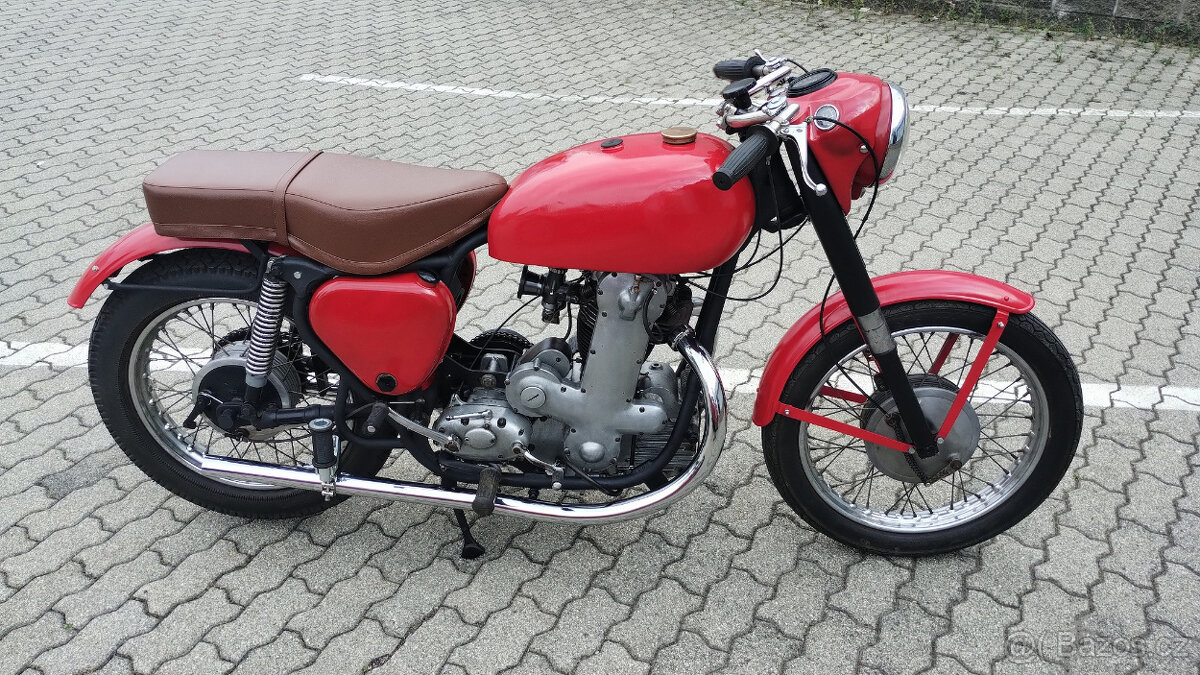 Benelli 500 + BSA r.v. 1947 - 2