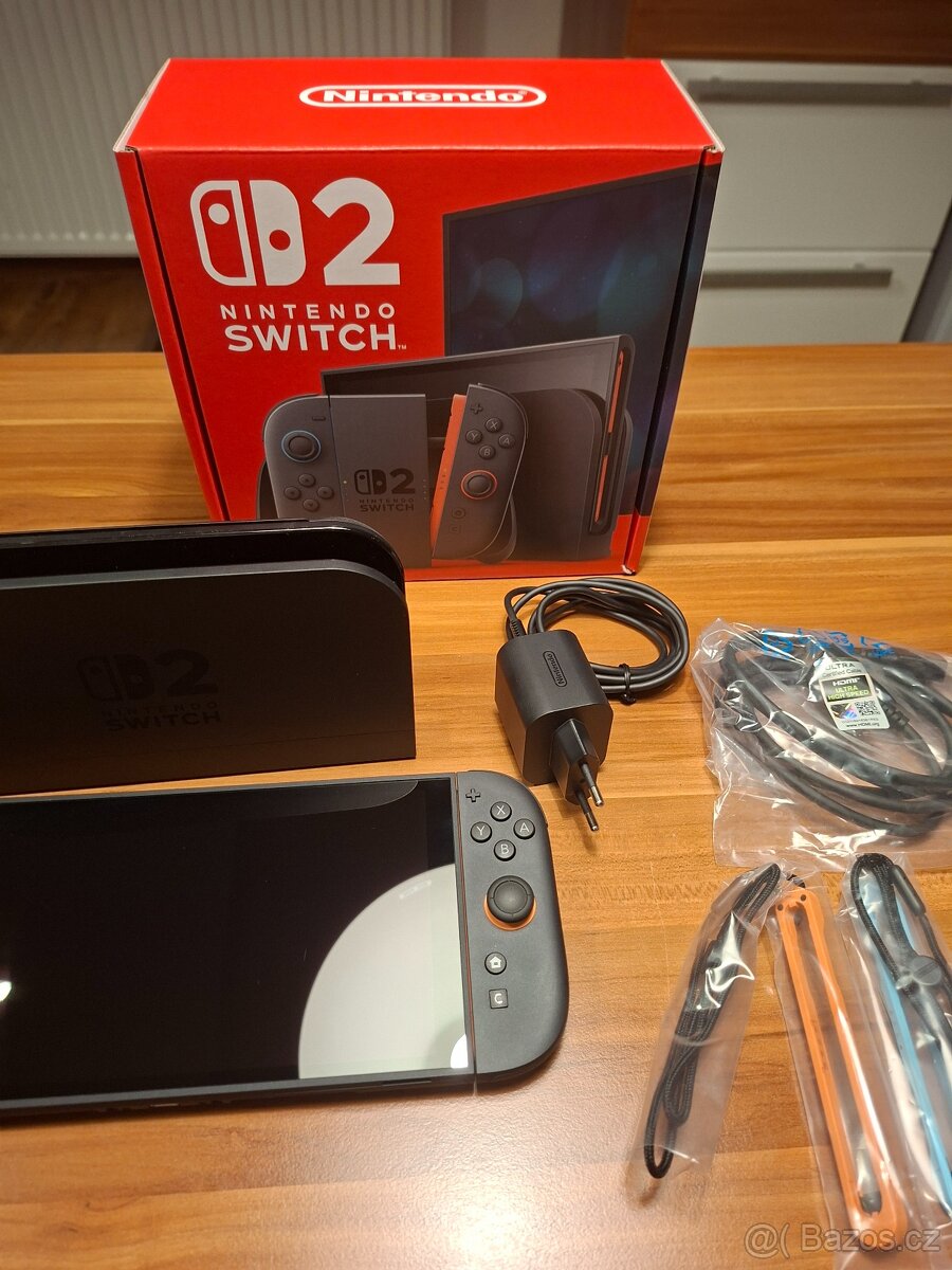 Prodám Nintendo switch 2,,kupovano v Alze 6/2025 - 2
