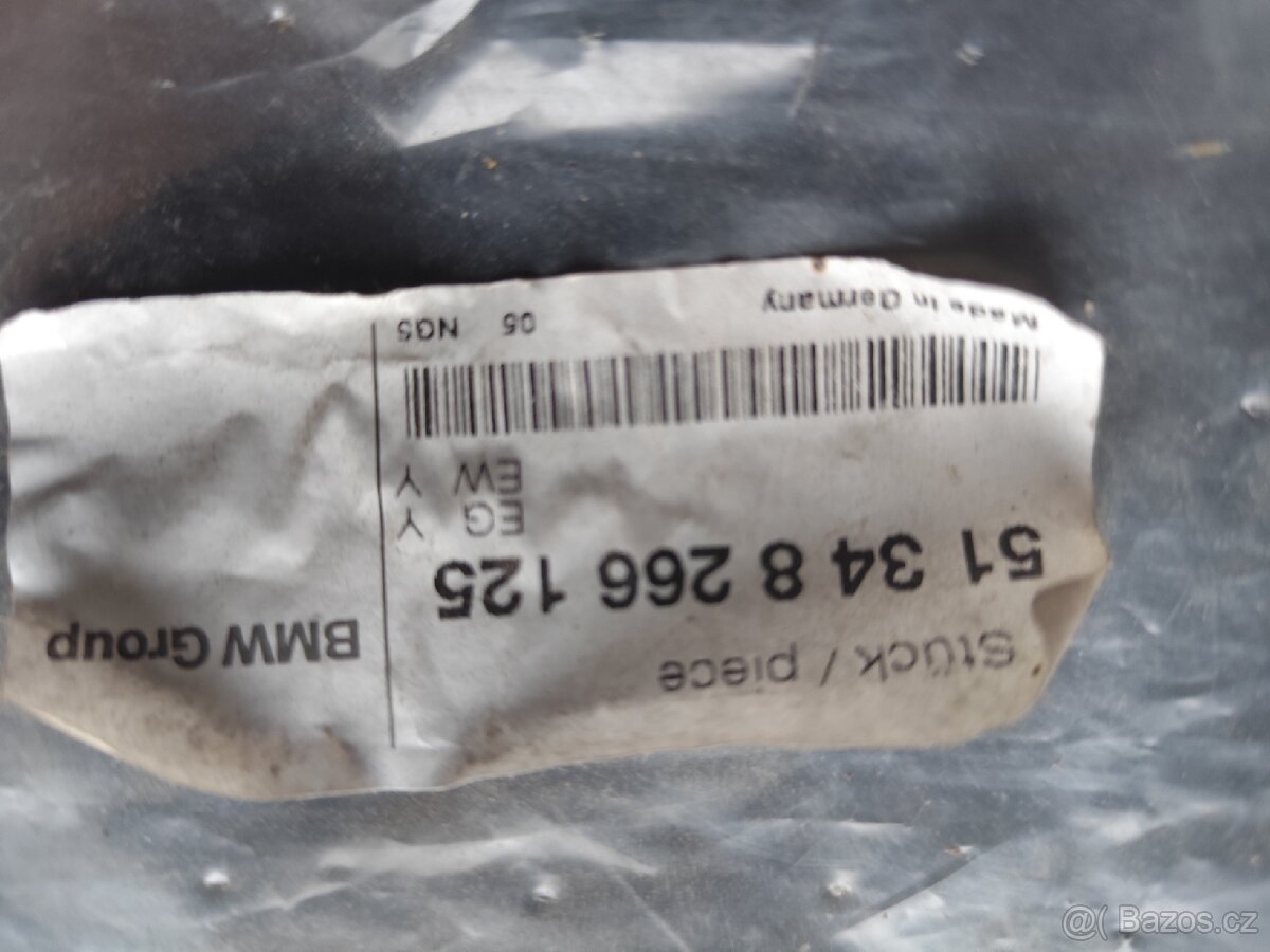 Těsnění okna BMW E46 sedan - 2