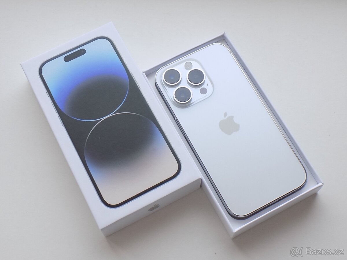 Apple iPhone 14 Pro 128GB Stříbrný - ZÁRUKA 12 MĚSÍCŮ - TOP - 2