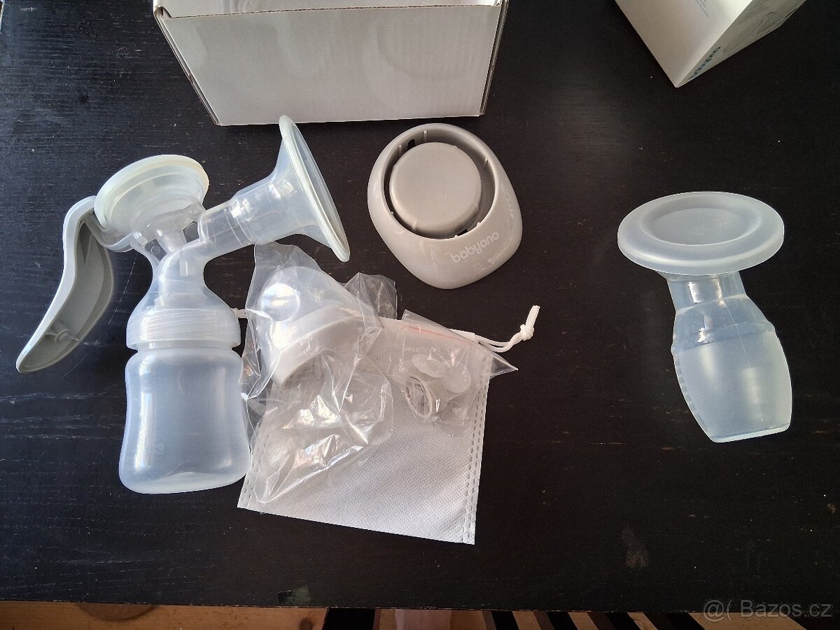 Manuální odsávačka a sběrač mateřského mléka - 2