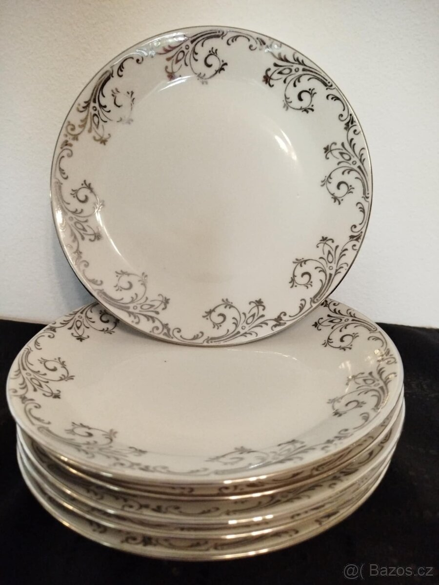 dezertní talíře - 2