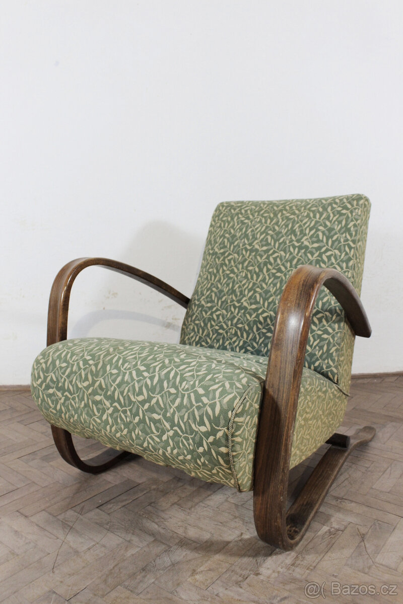 křesla H-269 + stolek,Jindřich Halabala - 2