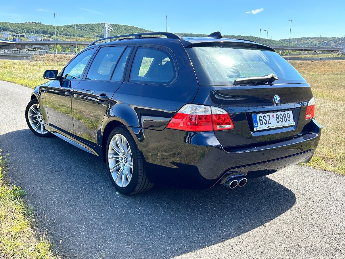 BMW 535d Touring, M paket, servis, Carbonschwarz - 2