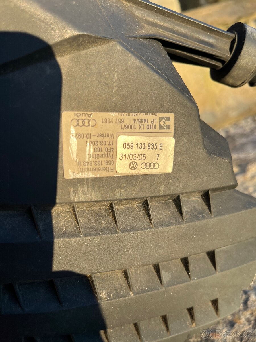 audi A6 C6 Filtrbox - 2